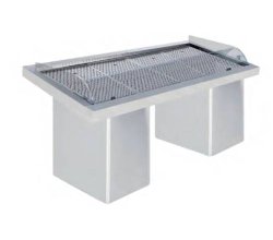 Vitrine a Poisson Inox 1.44 M