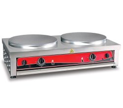 Crêpière double électrique